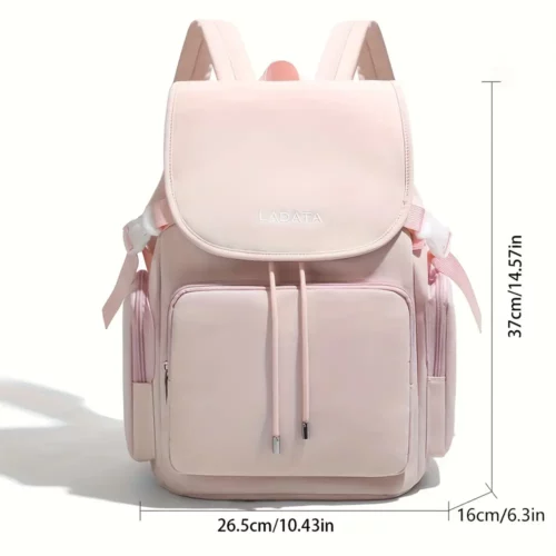 Sac à dos femme nylon léger – élégant et fonctionnel pour travail ou université