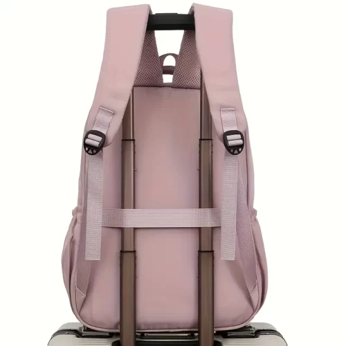 Sac à dos femme léger en nylon – style urbain élégant pour usage quotidien
