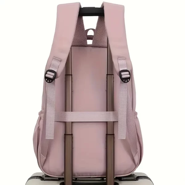 Sac à dos femme léger en nylon – style urbain élégant pour usage quotidien