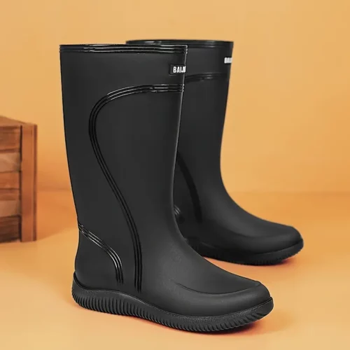 Bottes de pluie femme en caoutchouc imperméables – style élégant et moderne