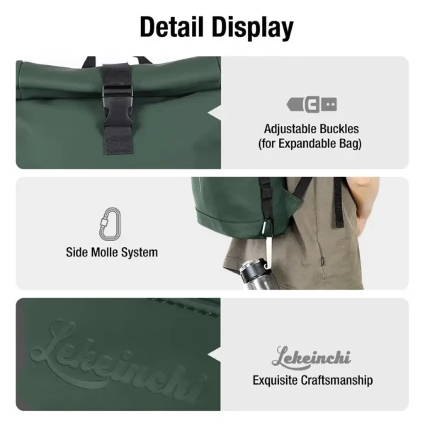Sac à dos ordinateur femme style urbain – compartiment protégé et look élégant