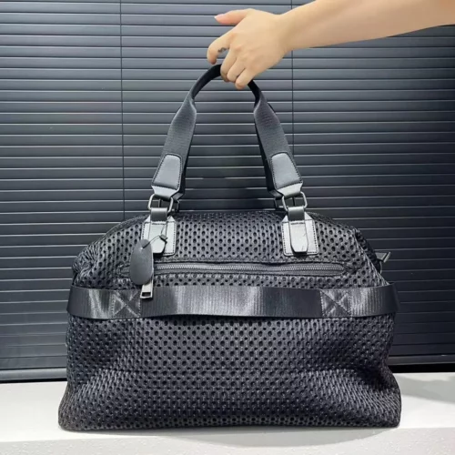 Sac week-end femme en nylon imperméable – fourre-tout de voyage élégant