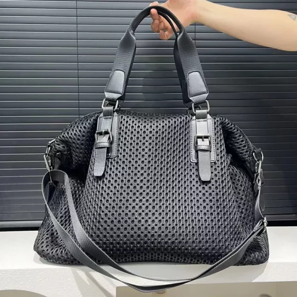 Sac week-end femme en nylon imperméable – fourre-tout de voyage élégant