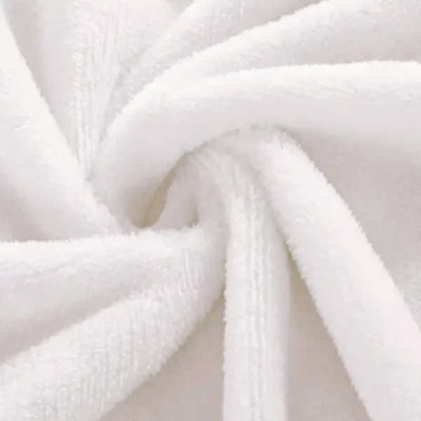Plaid flanelle Noël doux – motif flocon et renne rétro pour ambiance festive