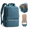 Sac à dos femme léger en nylon imperméable – style urbain compact et chic