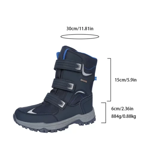 Bottes d’hiver femme fourrées – semelle antidérapante et confort thermique