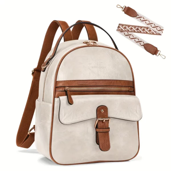 Sac à dos léger anti-vol femme – design urbain imperméable et compact