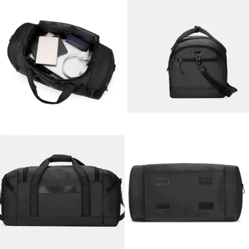 Sac de voyage femme en nylon imperméable – multi-poches et grande capacité