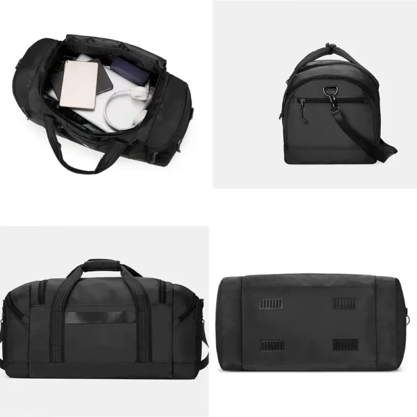 Sac de voyage femme en nylon imperméable – multi-poches et grande capacité