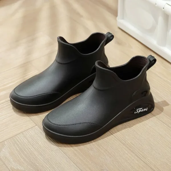 Bottes de pluie femme en caoutchouc chic – semelle antidérapante confortable