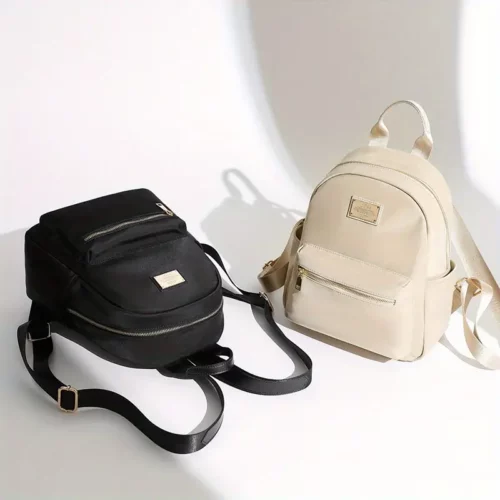 Sac à dos femme ultra léger en nylon Oxford – style urbain et imperméable