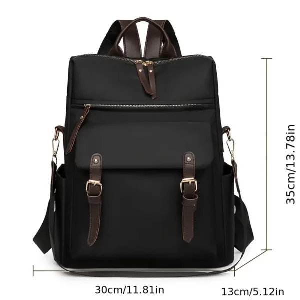 Sac à dos antivol convertible en nylon imperméable – léger et urbain mixte