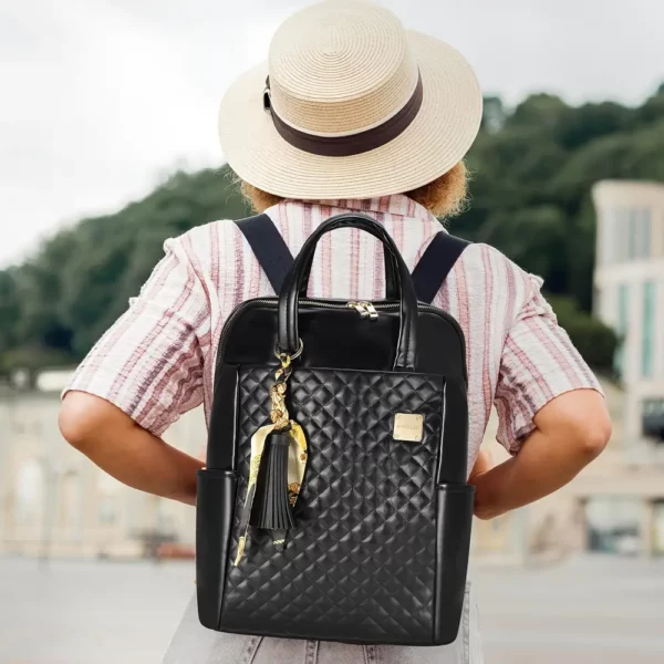 Sac à dos femme pour ordinateur – élégant et imperméable pour usage professionnel