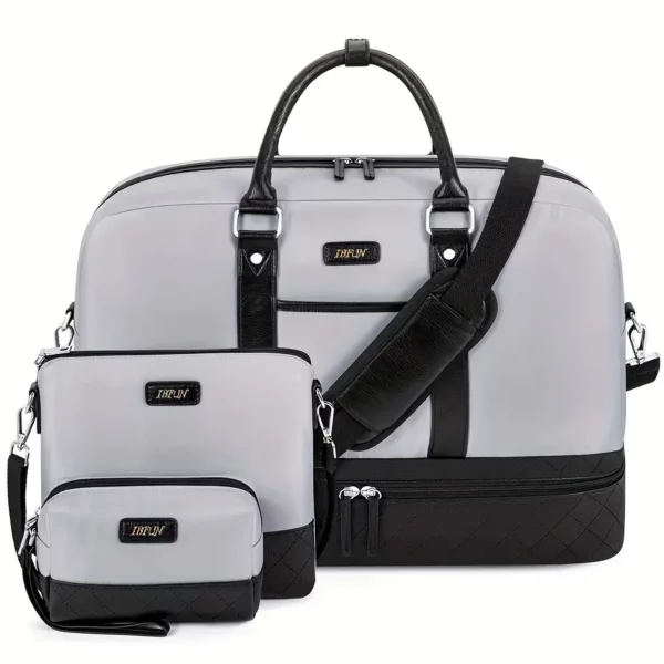 Ensemble de 3 sacs de voyage femme – design élégant et formats assortis