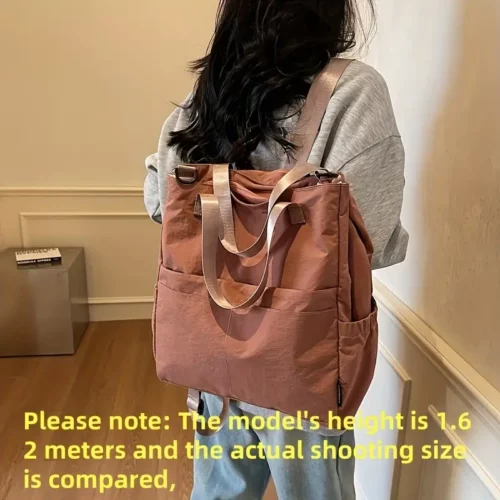 Sac à dos femme léger et polyvalent – porté double ou simple épaule