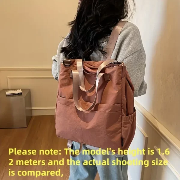 Sac à dos femme léger et polyvalent – porté double ou simple épaule