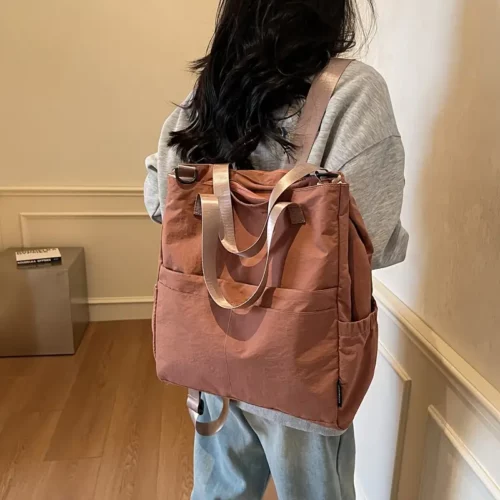 Sac à dos femme léger et polyvalent – porté double ou simple épaule