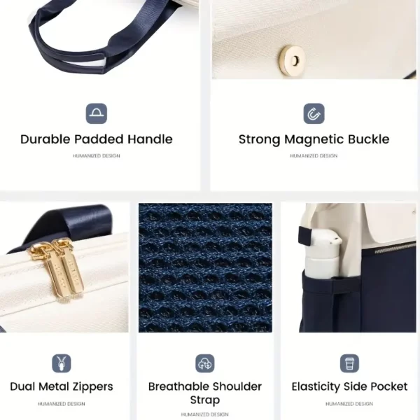 Sac à dos femme antivol pour ordinateur – design élégant avec bretelles réglables