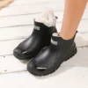 Bottes de pluie femme élégantes en caoutchouc – style chic et imperméable