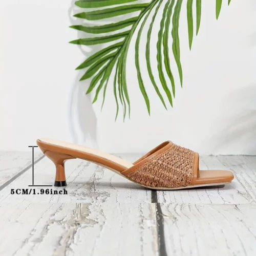 Sandales femme mariage à petit talon – élégantes et confortables