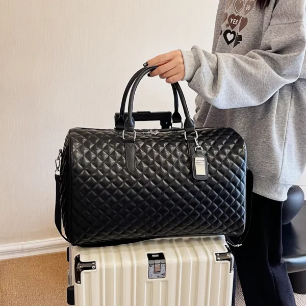 Sac week-end femme élégant – sac de voyage tote polyvalent à main