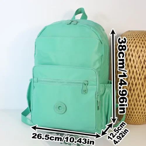 Sac à dos femme léger en nylon résistant – design anti-vol et compartiments multiples