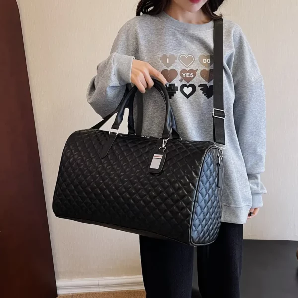 Sac week-end femme élégant – sac de voyage tote polyvalent à main
