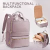 Sac à dos femme léger et imperméable – design urbain grande capacité