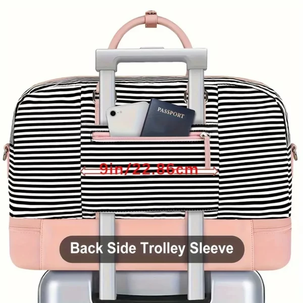 Ensemble de 3 sacs de voyage femme – design élégant et formats assortis