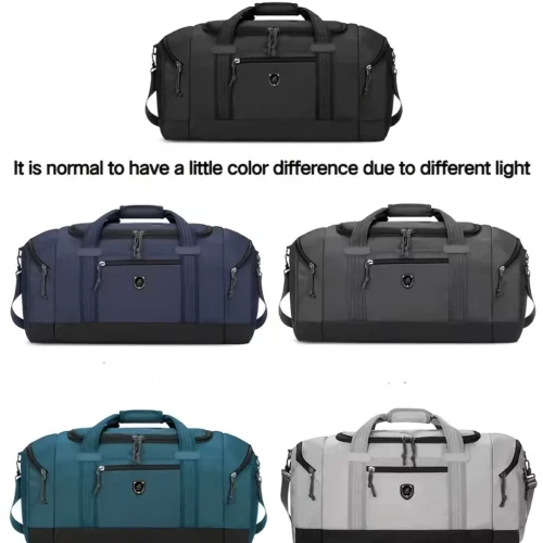 Sac de voyage femme en nylon imperméable – multi-poches et grande capacité