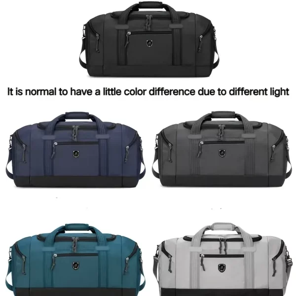 Sac de voyage femme en nylon imperméable – multi-poches et grande capacité