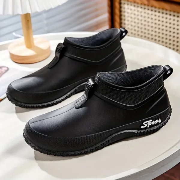 Bottes de pluie femme en caoutchouc antidérapantes – style chic et durable