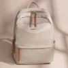 Sac à dos femme léger en tissu Oxford – design élégant avec compartiments multiples