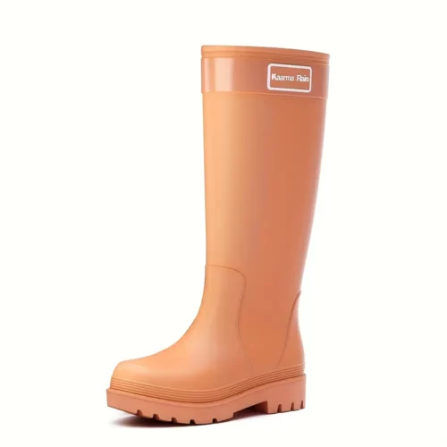 Bottes de pluie femme en caoutchouc élégant – semelle antidérapante durable