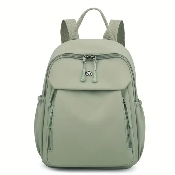 Sac à dos femme en nylon léger – multifonction urbain avec poches zippées