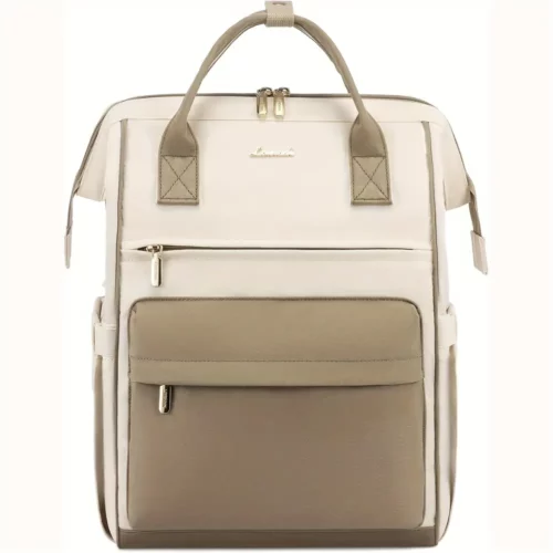 Sac à dos femme pour ordinateur portable – multi-compartiments, usage travail et école