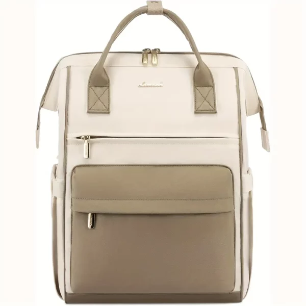 Sac à dos femme pour ordinateur portable – multi-compartiments, usage travail et école