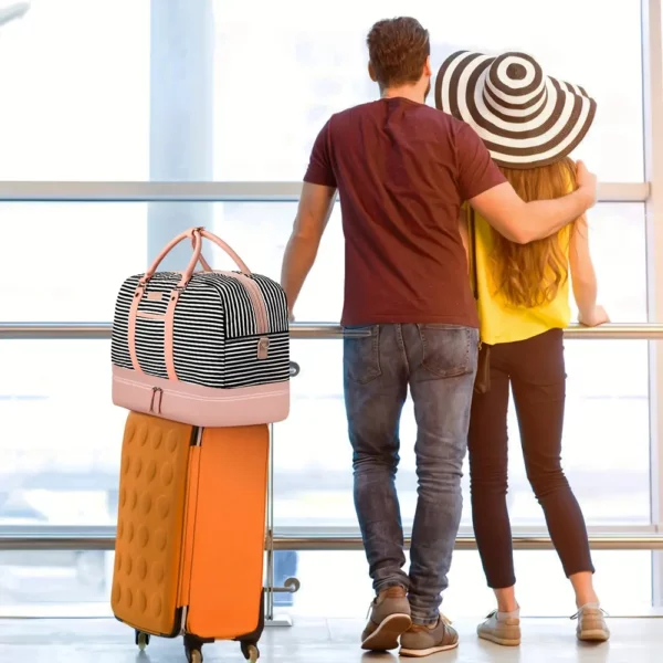 Ensemble de 3 sacs de voyage femme – design élégant et formats assortis