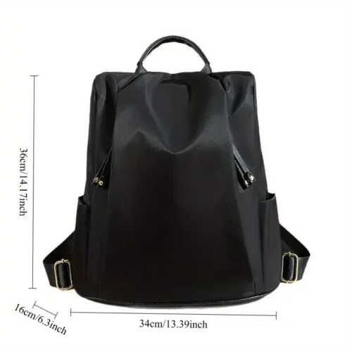 Sac à dos femme en nylon léger – design élégant et durable pour ville et voyage