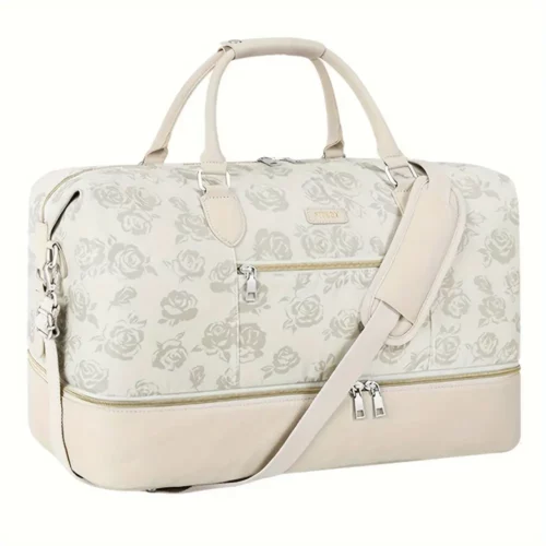 Sac week-end femme en tissu Oxford imperméable – design élégant et pratique