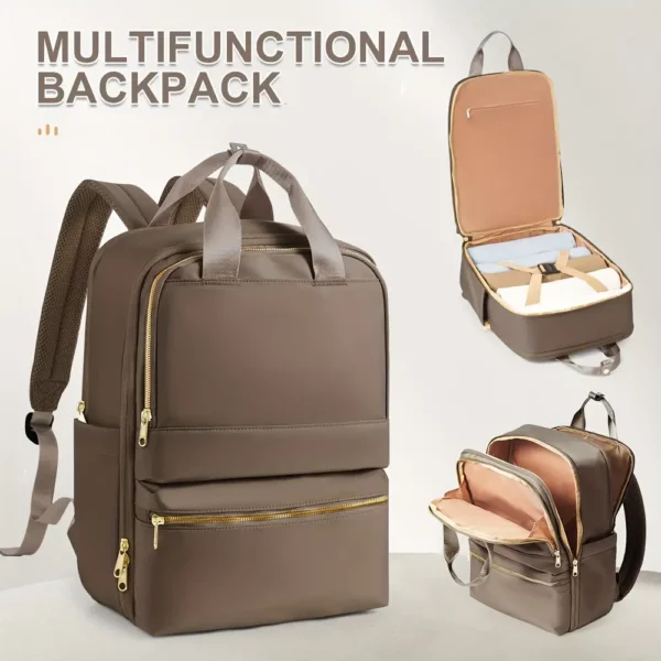 Sac à dos femme léger et imperméable – design urbain grande capacité