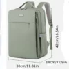 Sac à dos ordinateur femme en microfibre – style élégant et compartiments pratiques