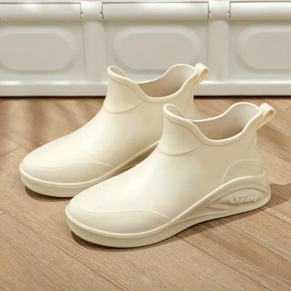 Bottes de pluie femme en caoutchouc chic – semelle antidérapante confortable