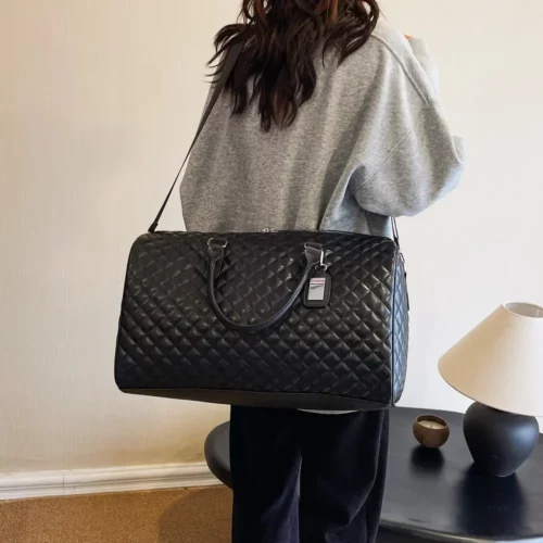Sac week-end femme élégant – sac de voyage tote polyvalent à main