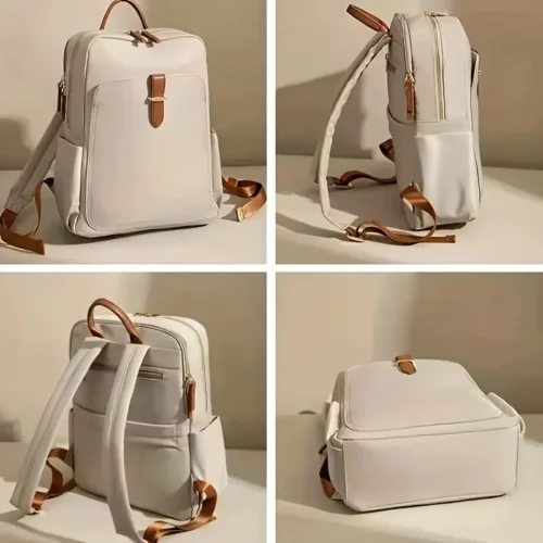 Sac à dos femme léger et antivol – style ville avec détails tendance