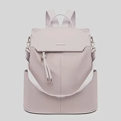 Sac à dos femme léger en tissu Oxford – idéal pour ville et voyages printemps