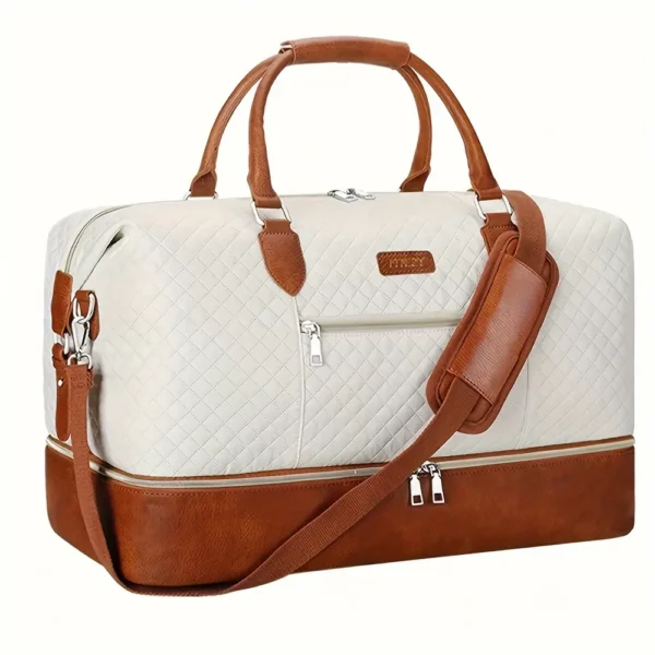 Sac week-end femme en tissu Oxford imperméable – design élégant et pratique