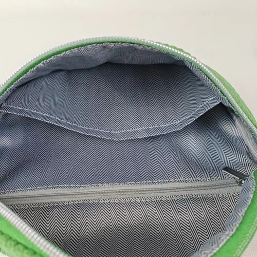 Sac banane femme en velours côtelé – style minimaliste et chic