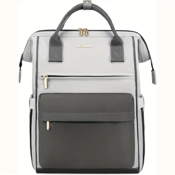 Sac à dos femme pour ordinateur portable – multi-compartiments, usage travail et école