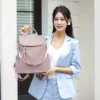 Sac à dos femme léger en tissu Oxford – idéal pour ville et voyages printemps
